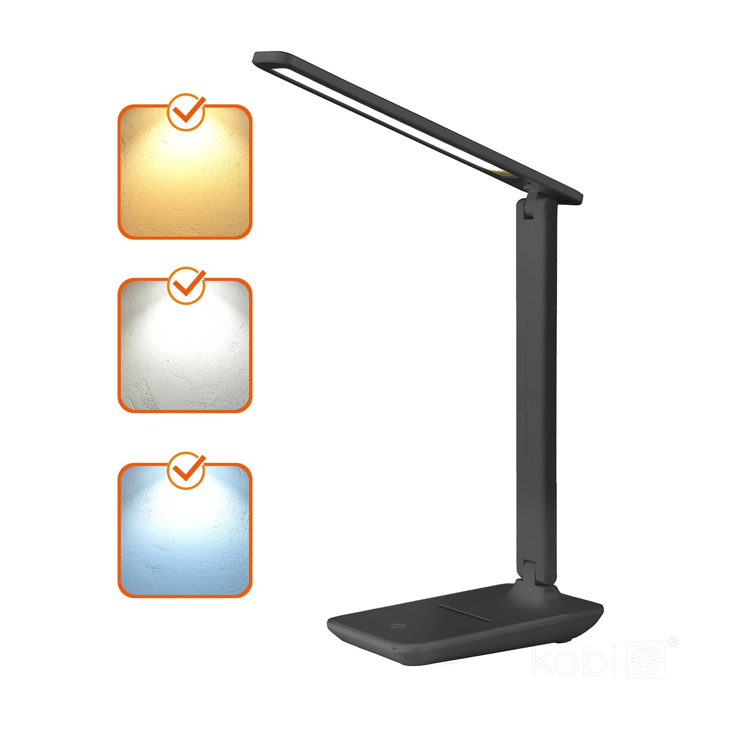 Desk lamp LED NOBLITE N 7W 3CCT black LED2B