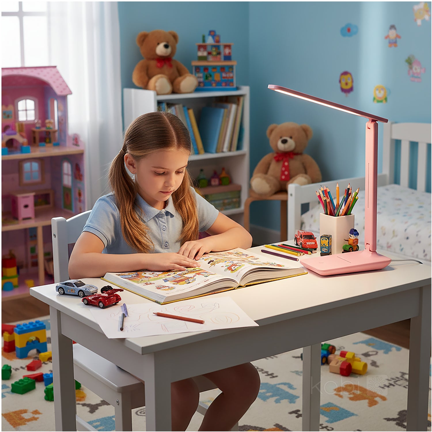 Desk lamp LED NOBLITE N 7W pink LED2B