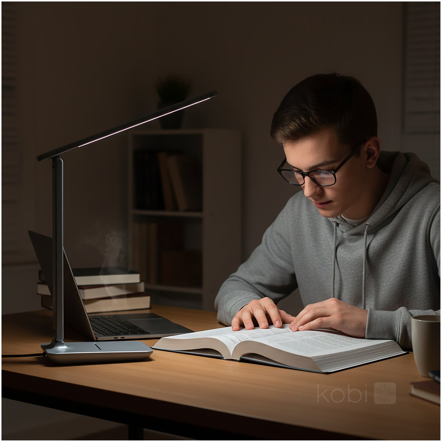 Desk lamp LED NOBLITE N 7W 3CCT grey LED2B