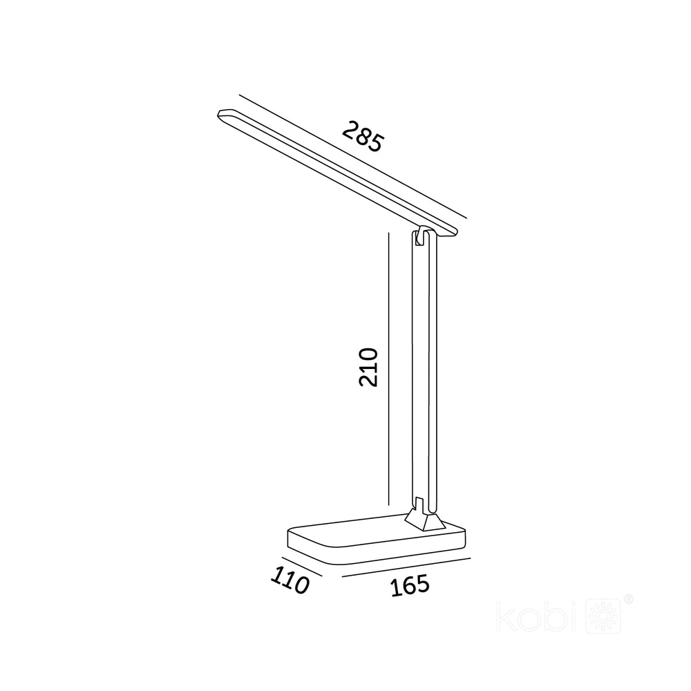 Desk lamp LED NOBLITE RGB 7W 3CCT white LED2B