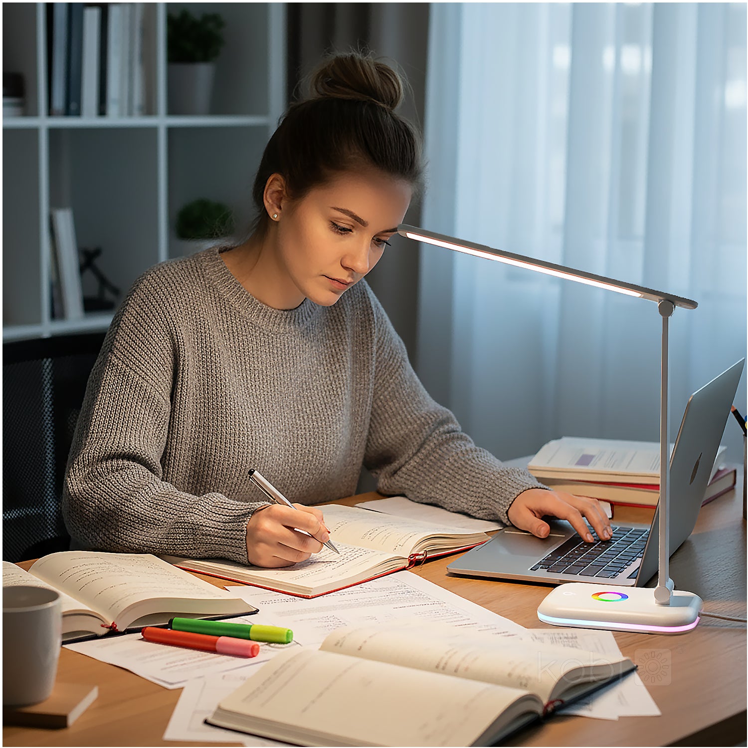 Desk lamp LED NOBLITE RGB 7W 3CCT white LED2B