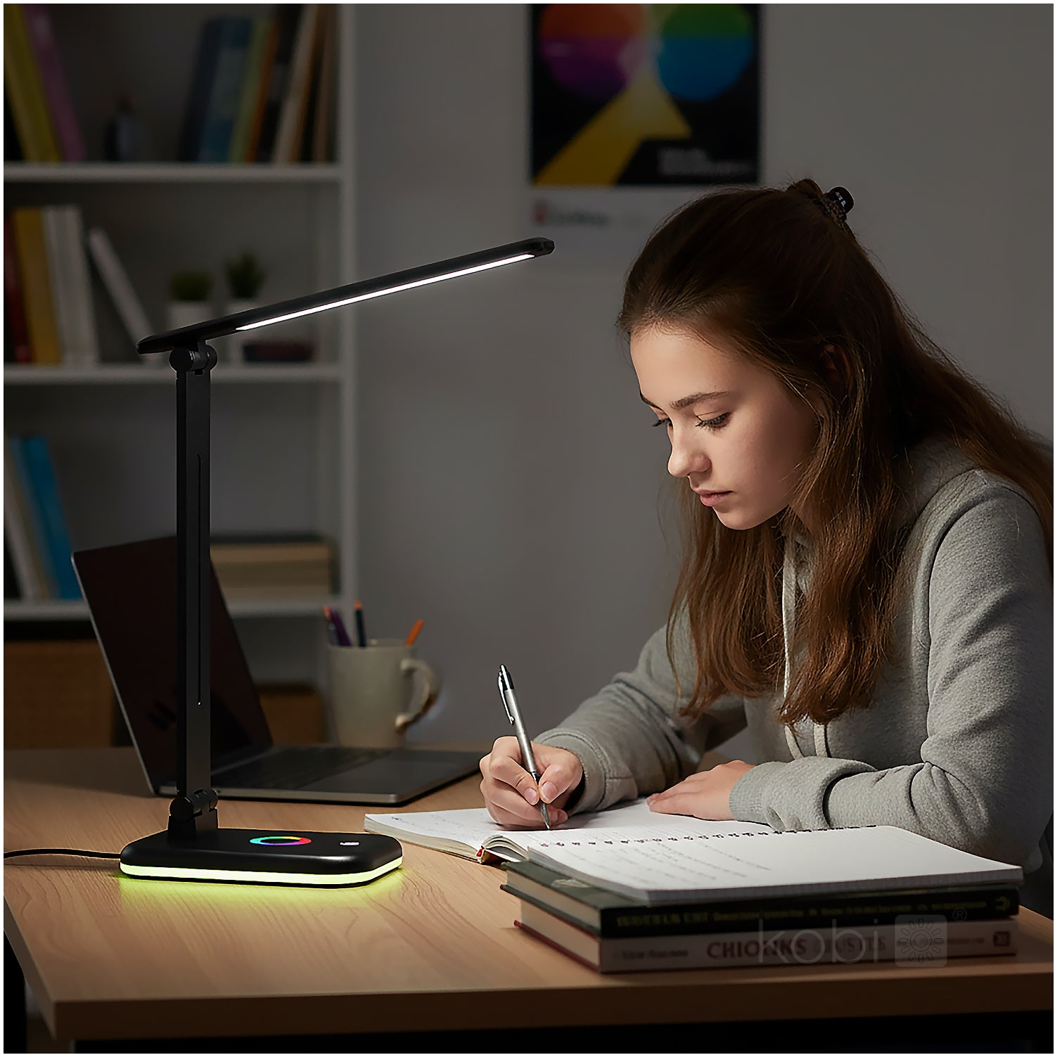 Desk lamp LED NOBLITE RGB 7W 3CCT black LED2B