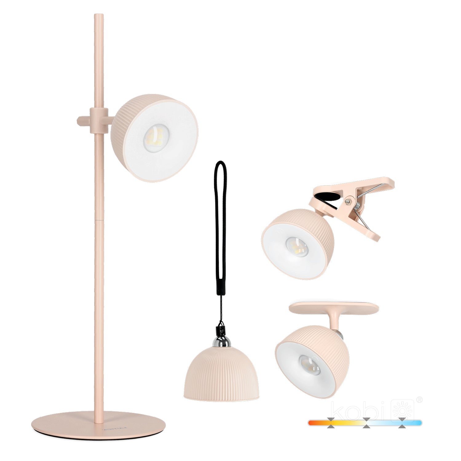 Desk lamp LED ORBI 2,5W CCT pink Laitica
