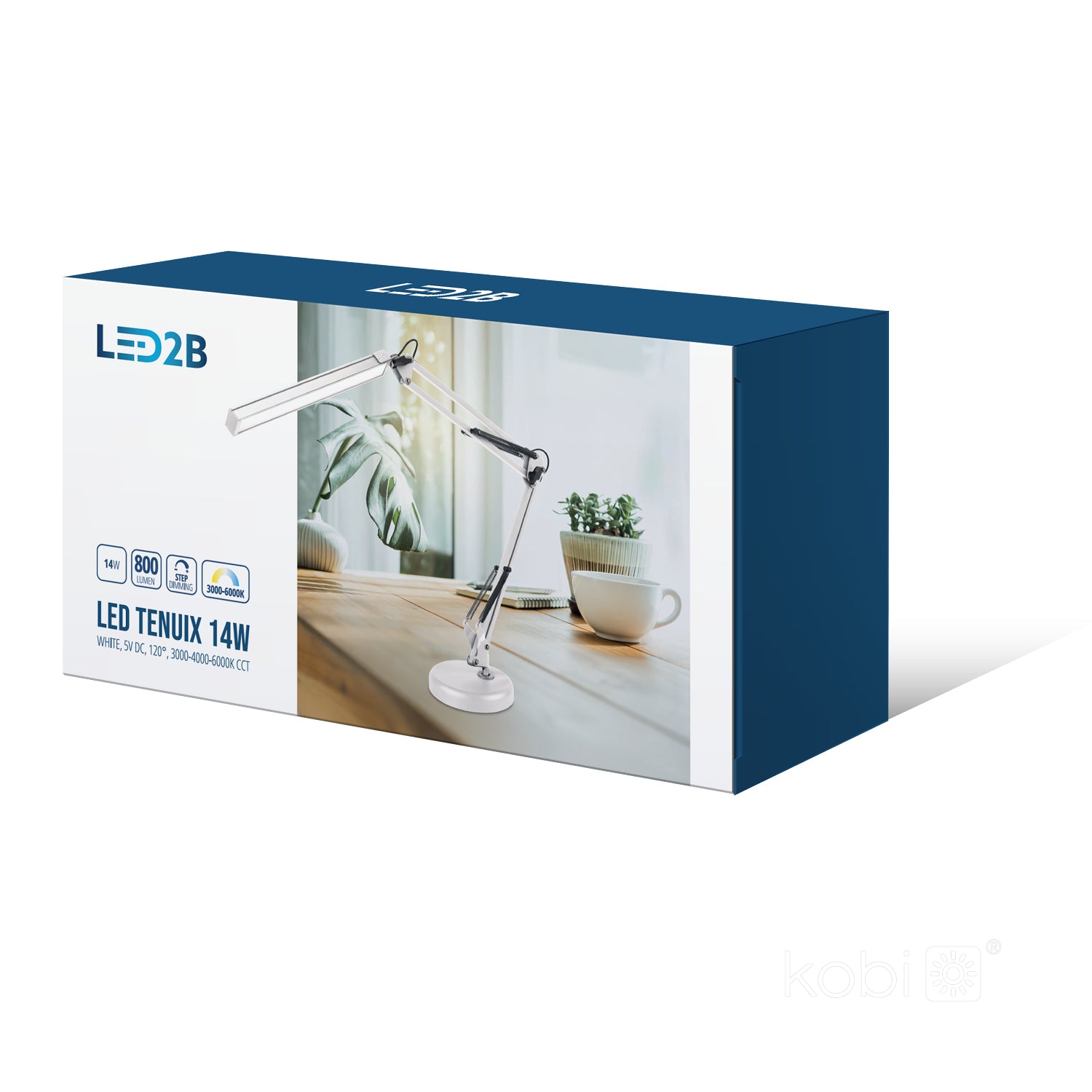 Desk lamp LED TENUIX 14W 3CCT white LED2B