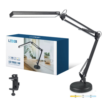 Desk lamp LED TENUIX 14W 3CCT black LED2B