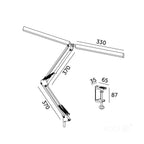 Desk lamp LED TENUIX DUO 14W 3CCT white LED2B