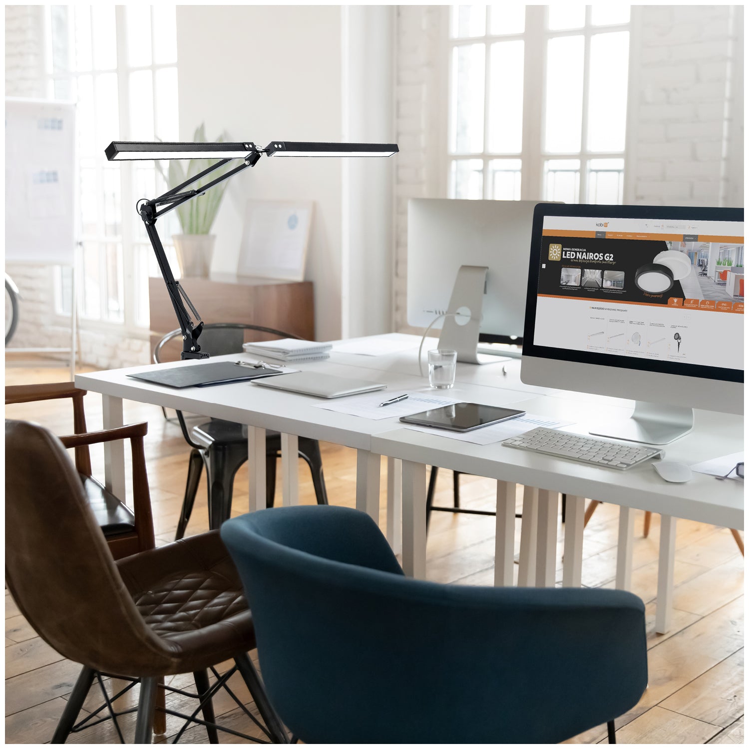 Desk lamp LED TENUIX DUO 14W 3CCT black LED2B