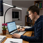 Desk lamp LED TENUIX DUO 2 14W CCT black LED2B