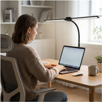 Desk lamp LED TENUIX DUO 2 14W CCT black LED2B