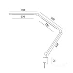 Desk lamp LED TENUIX FOLD 20W 3CCT LED2B