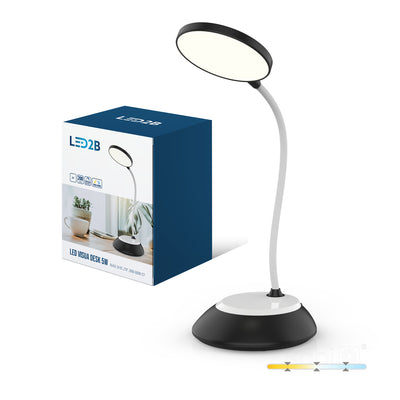 Desk lamp LED VISUA DESK 5W Black LED2B