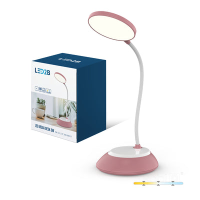 Desk lamp LED VISUA DESK 5W Pink LED2B