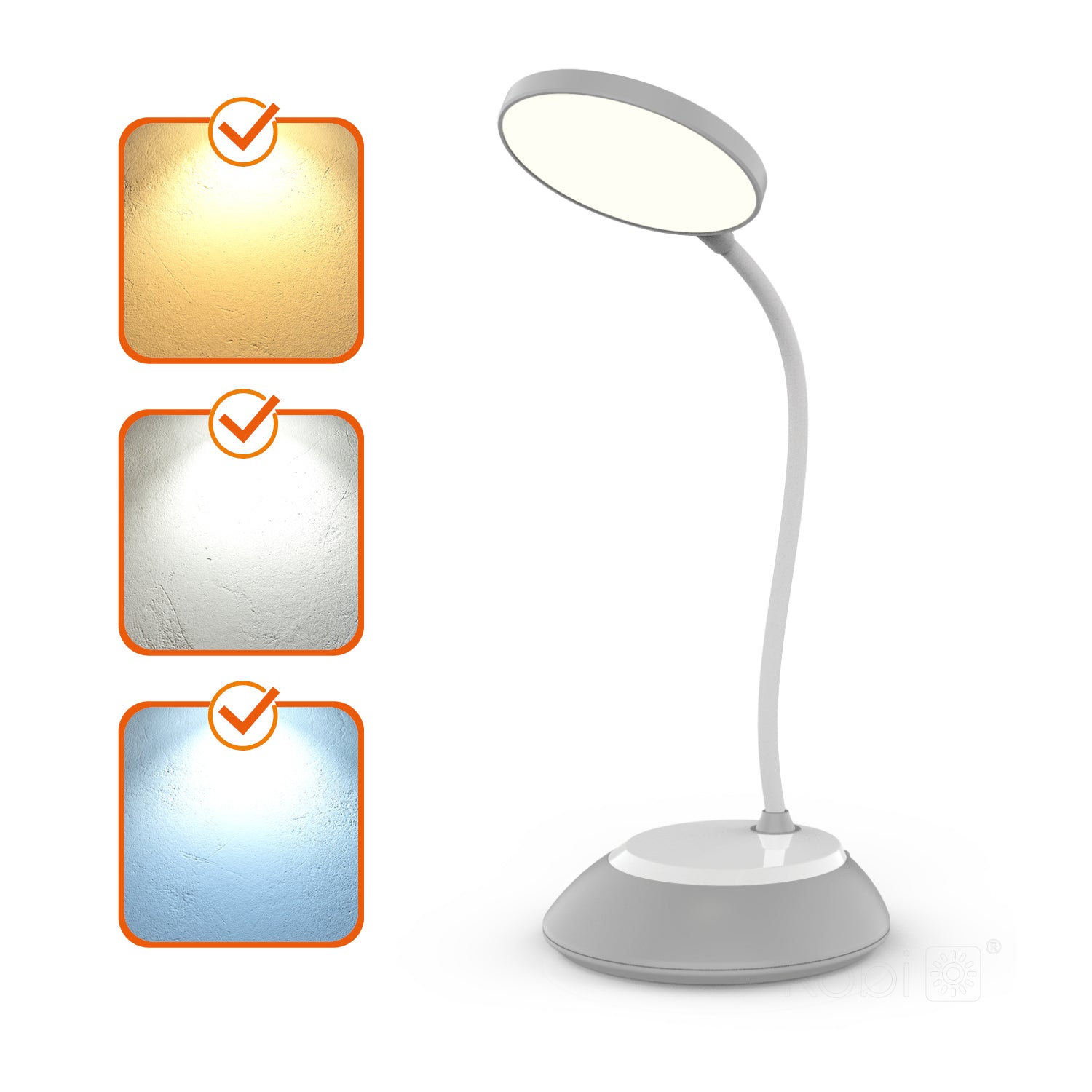 Desk lamp LED VISUA DESK 5W Grey LED2B