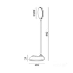 Desk lamp LED VISUA DESK 5W Grey LED2B