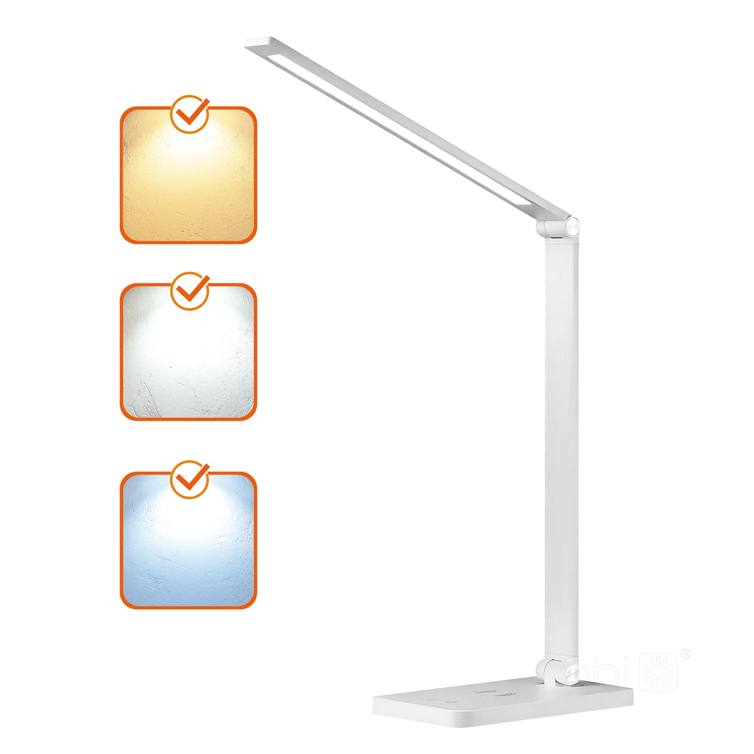 Desk lamp NOBLITE Q 7W white LED2B