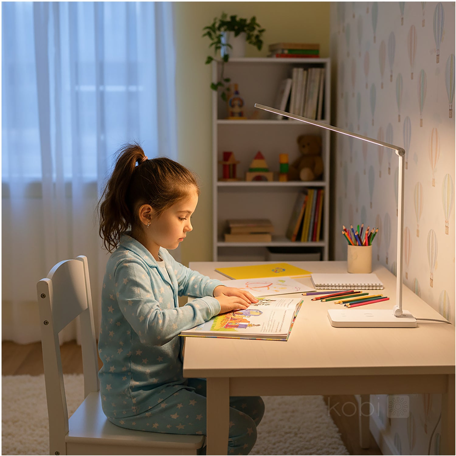 Desk lamp NOBLITE Q 7W white LED2B