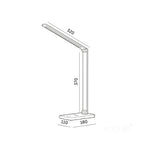 Desk lamp NOBLITE Q 7W CCT black LED2B