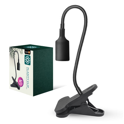 Desk lamp KOBI PLANTY CLIP W 1xE27 Black Kobi Design
