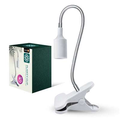 Desk lamp KOBI PLANTY CLIP W 1xE27 White Kobi Design