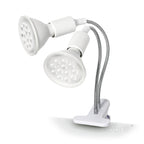 Desk lamp KOBI PLANTY CLIP W DUO 2xE27 White Kobi Design