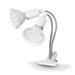 Desk lamp KOBI PLANTY CLIP W DUO 2xE27 White Kobi Design
