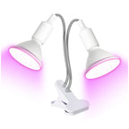 Desk lamp KOBI PLANTY CLIP W DUO 2xE27 White Kobi Design