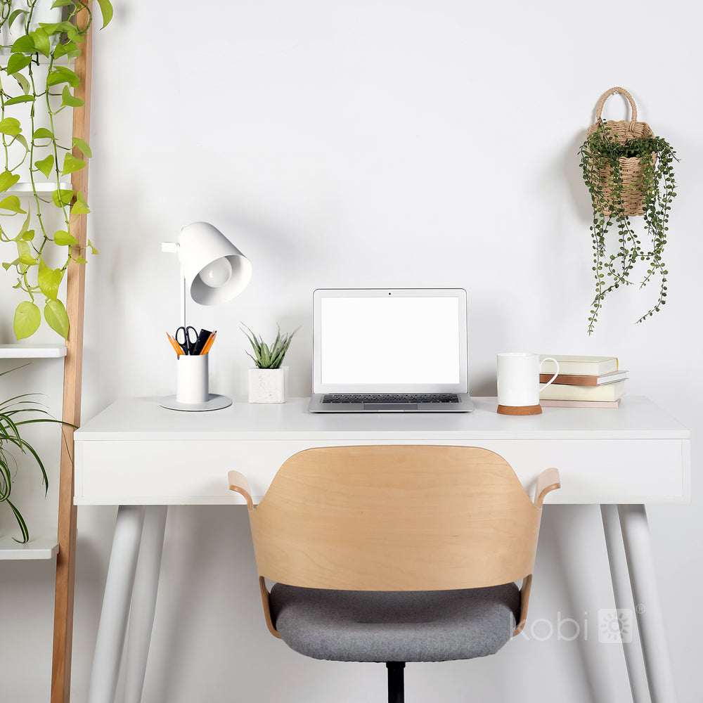 Desk lamp ROLIG 1xE27 White Kobi