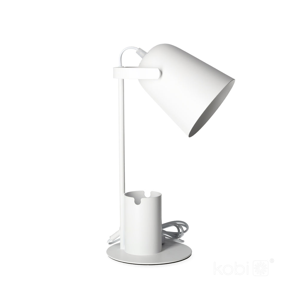 Desk lamp ROLIG 1xE27 White Kobi