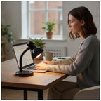 Desk lamp ŚMIESZEK 1xE27 Black Kobi