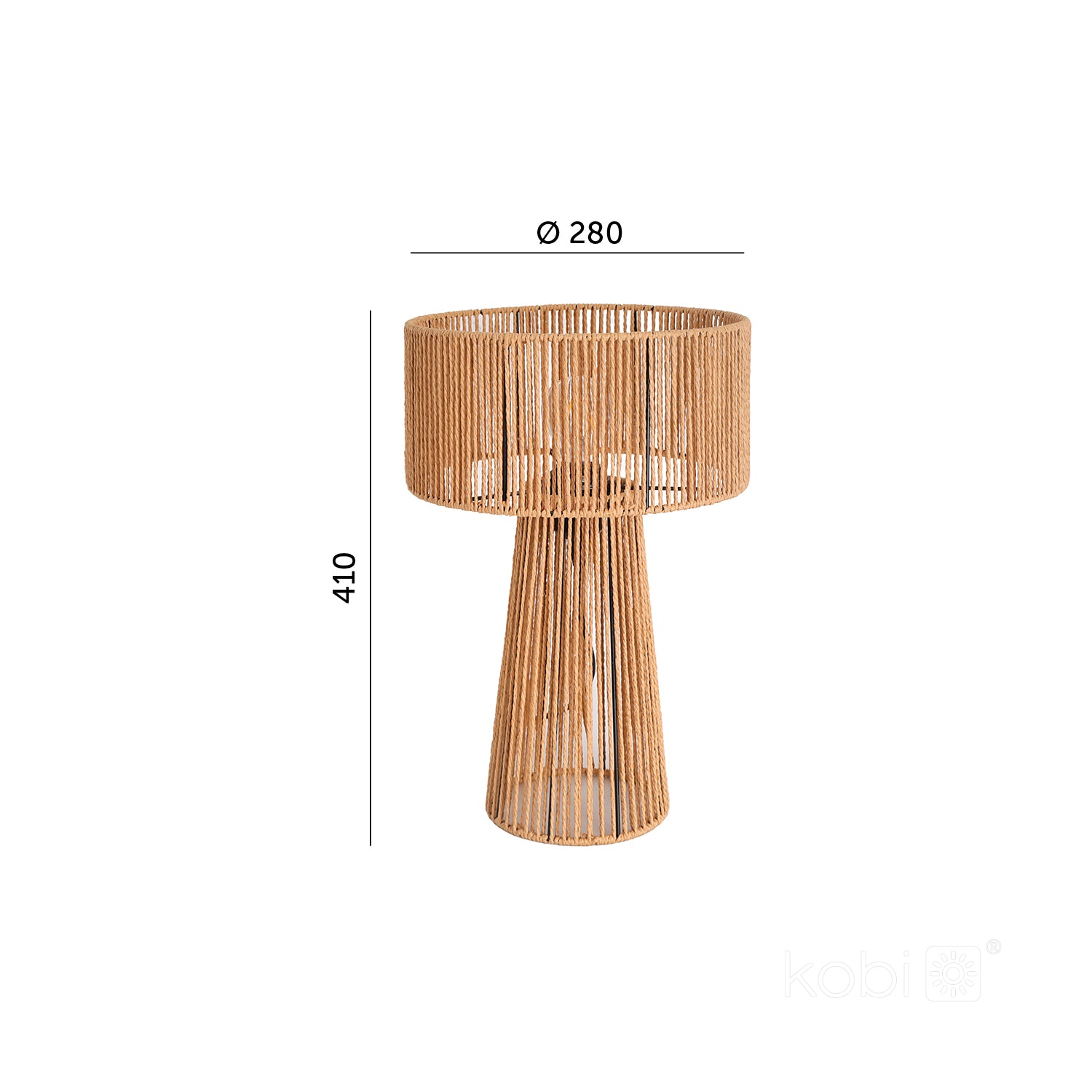 Table lamp BOHO SIMBU HS 1xE27 Kobi Design