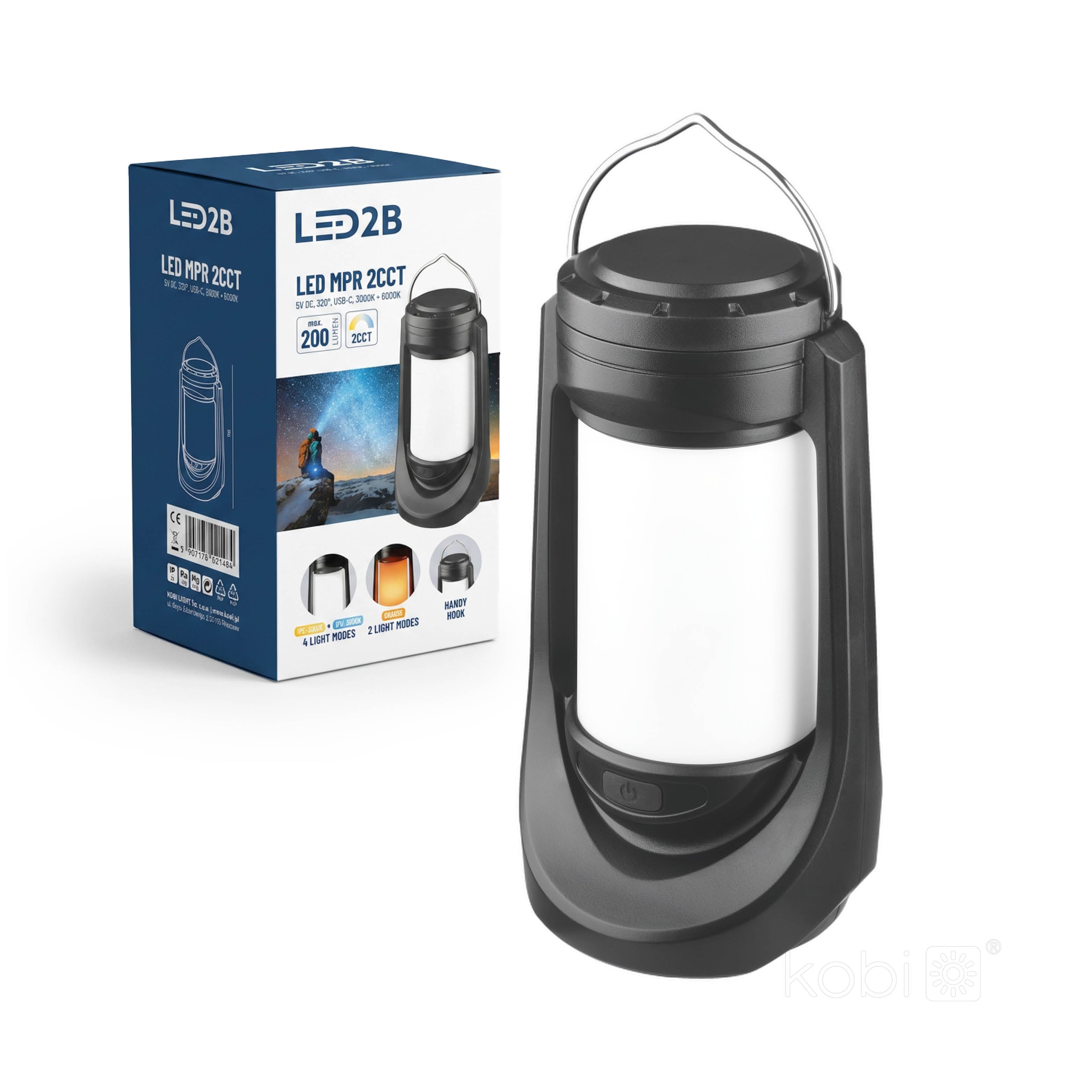 Lantern LED MPR 2CCT LED2B