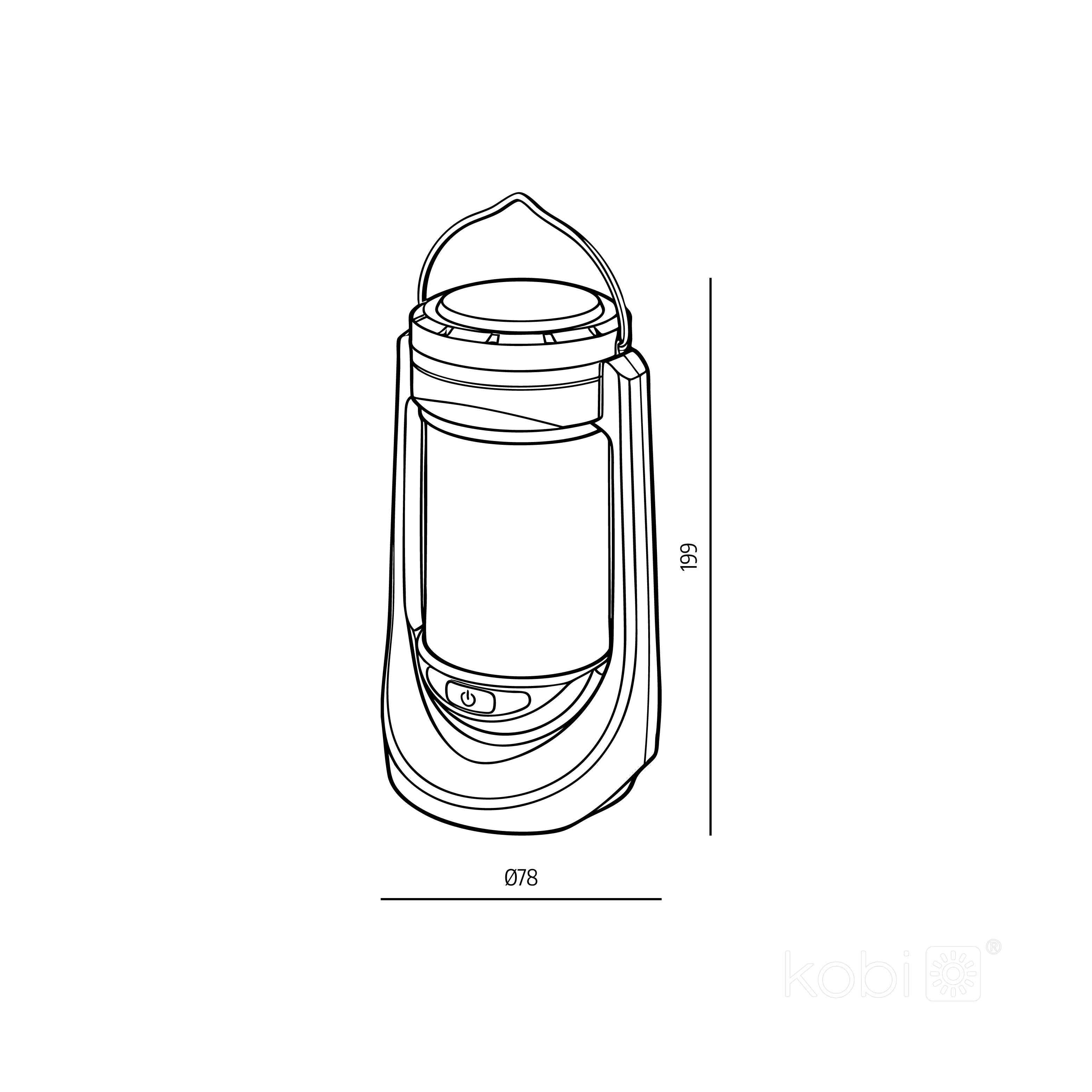 Lantern LED MPR 2CCT LED2B