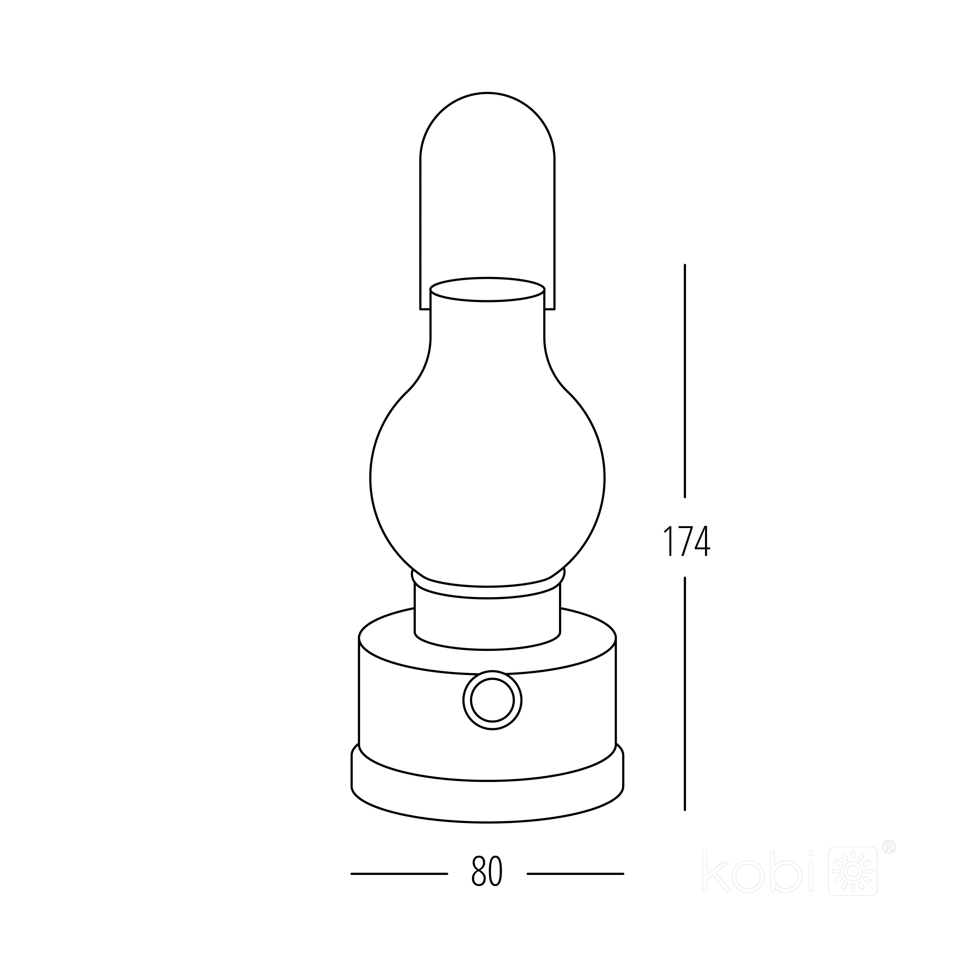 Lantern LED MPR 3000K LED2B