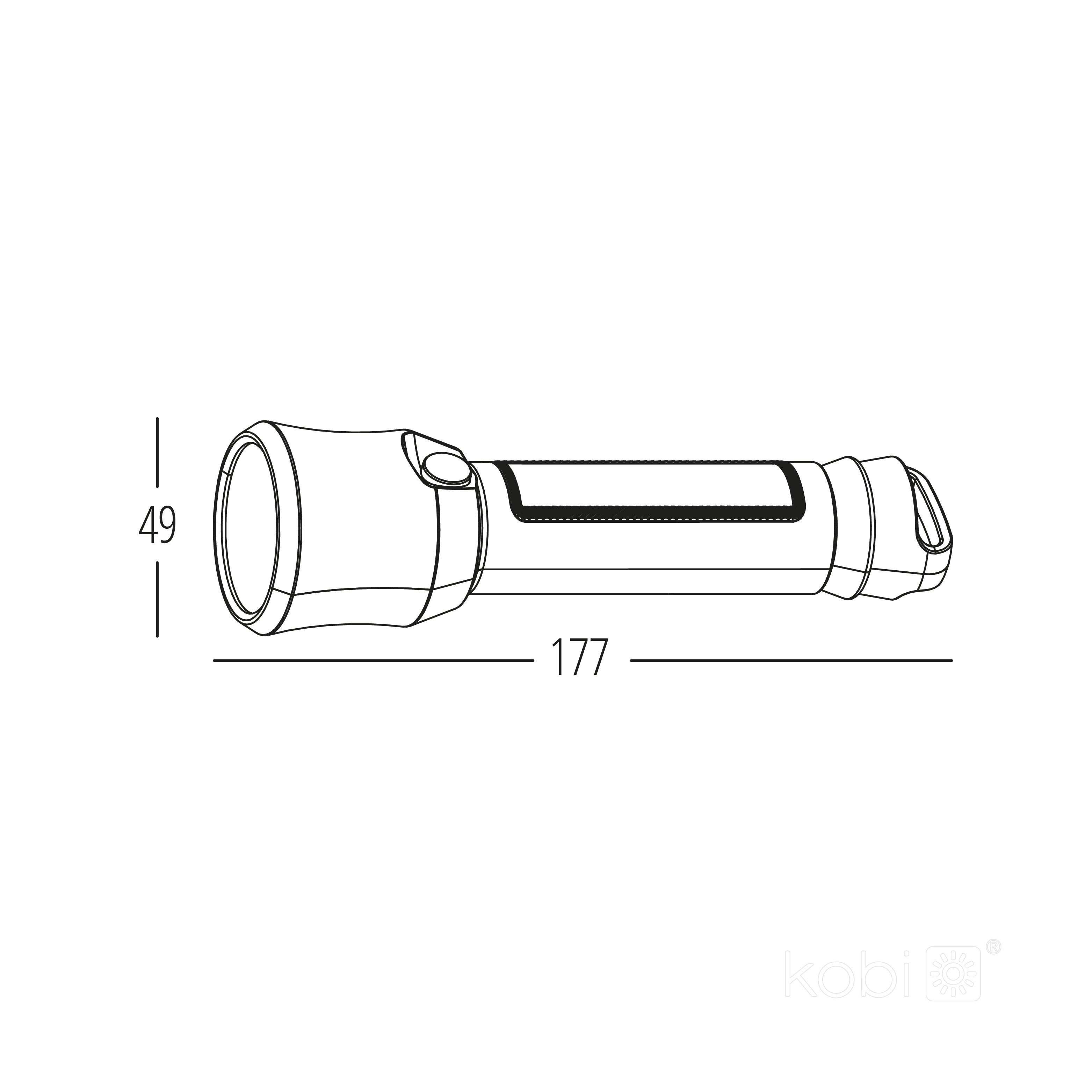 Flashlight LED X-MPR 1 6000K LED2B