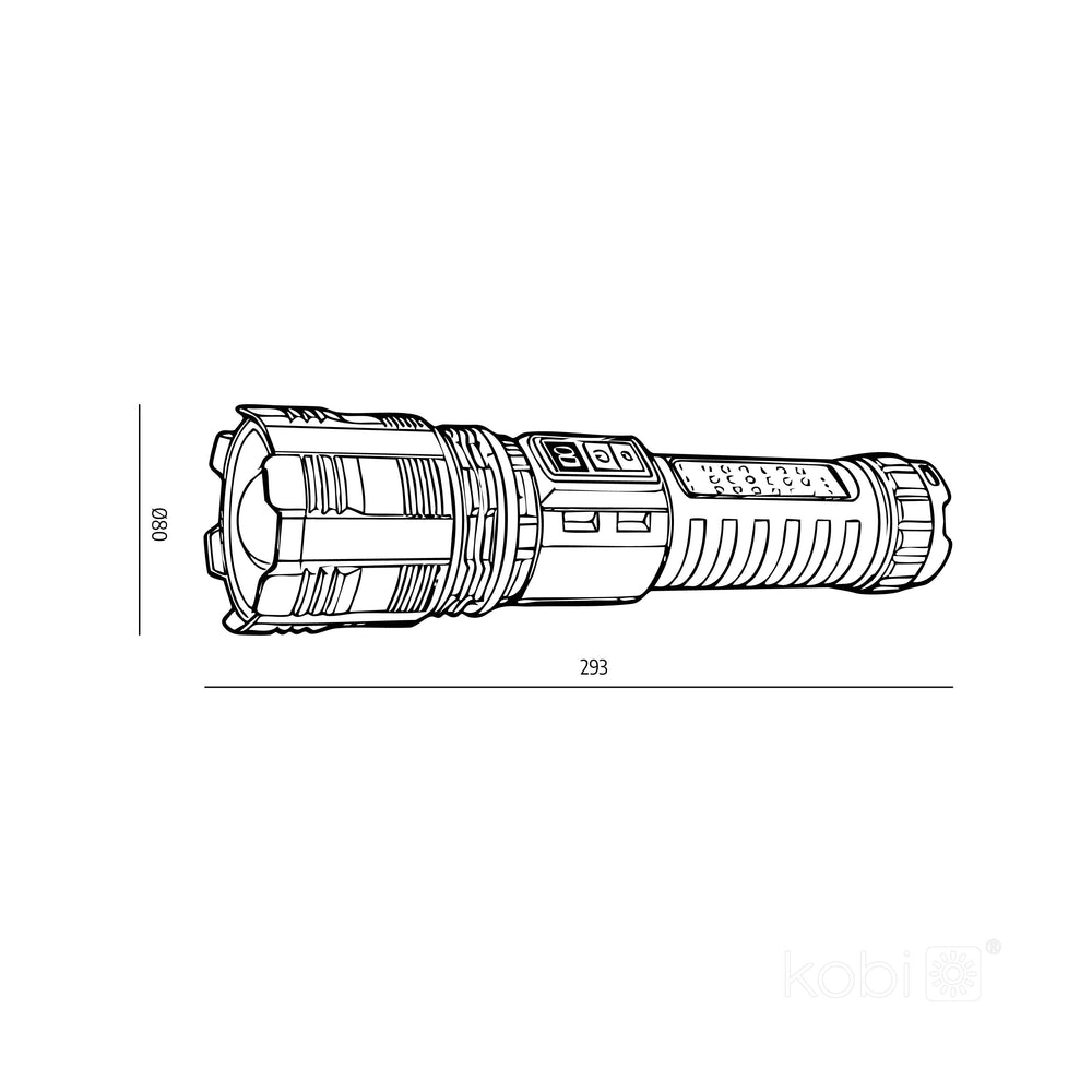 Flashlight LED X-MPR 11 6000K LED2B