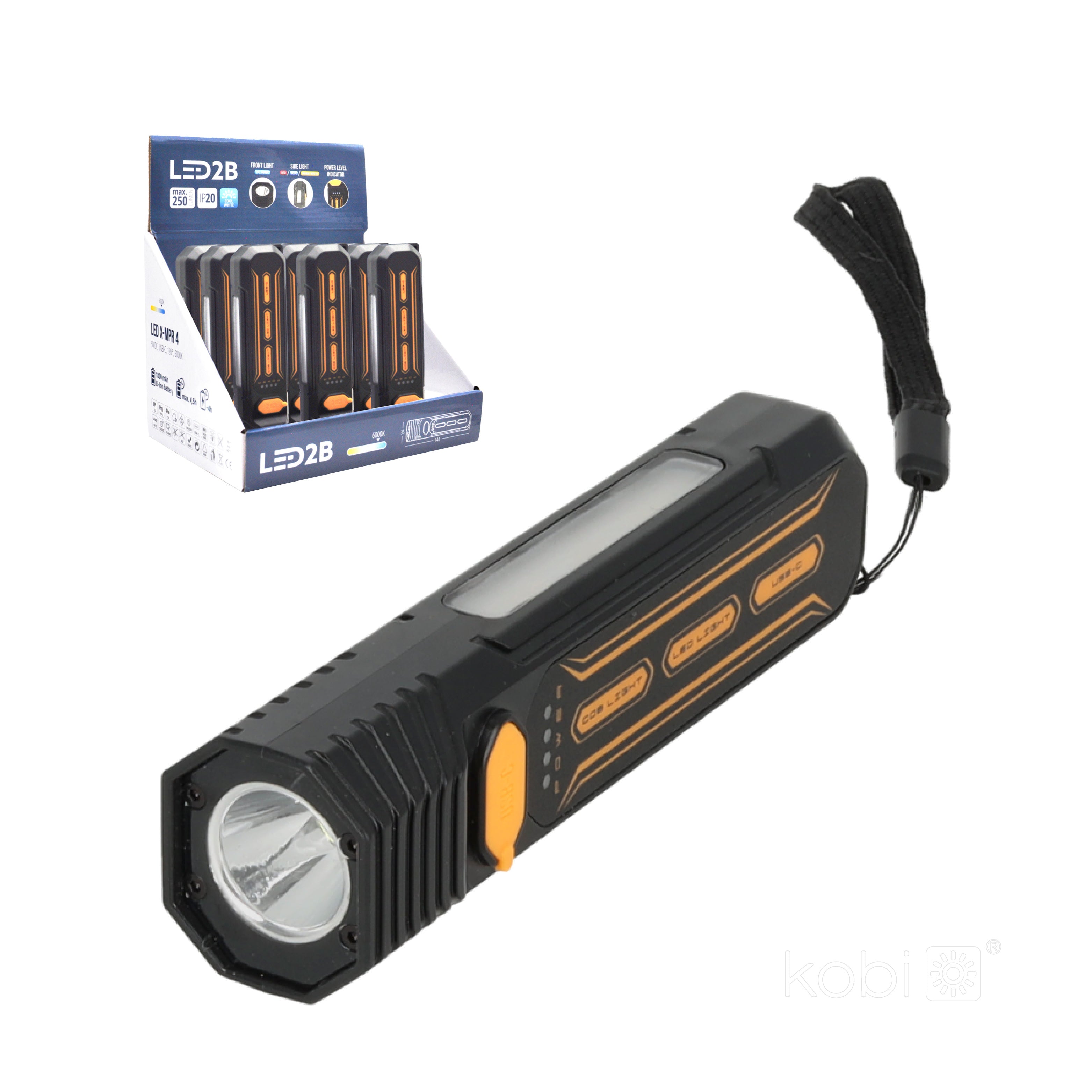Flashlight LED X-MPR 4 6000K LED2B