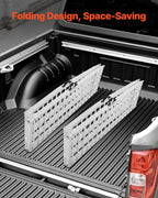 VEVOR Aluminum Ramps, 2000 lbs, 2Pcs Heavy-duty Ramps with Wider Ramp Surface, Universal Stable Loading Ramp with Handles, Fit for ATV, UTV, Motorcycle, Electric Bicycle, etc.