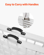 VEVOR Aluminum Ramps, 2000 lbs, 2Pcs Heavy-duty Ramps with Wider Ramp Surface, Universal Stable Loading Ramp with Handles, Fit for ATV, UTV, Motorcycle, Electric Bicycle, etc.