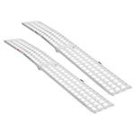 VEVOR Aluminum Ramps, 2000 lbs, 2Pcs Heavy-duty Ramps with Wider Ramp Surface, Universal Stable Loading Ramp with Handles, Fit for ATV, UTV, Motorcycle, Electric Bicycle, etc.