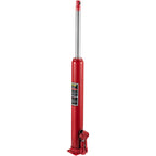 VEVOR Hydraulic Long Ram Jack, 4 Tons/8818 lbs Capacity, with Single Piston Pump and Flat Base, Manual Cherry Picker with Handle, for Garage/Shop Cranes, Engine Lift Hoist, Red