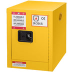 VEVOR 41.6 L Safety Cabinet 42.9 x 42.9 x 46 cm Hazardous Hinges Manual Hot