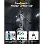 VEVOR Manual Lever Chain Hoist, 1/4T 250KG Capacity Heavy Duty Come Along, 1.5M Lift G80 Alloy Steel Chain With Dual Pawl Mechanical Brake, 360° Rotating Hooks, for Warehouse Construction Garage