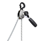 VEVOR Manual Lever Chain Hoist, 1/2T 500KG Capacity Heavy Duty Come Along, 1.5M Lift G80 Alloy Steel Chain With Dual Pawl Mechanical Brake, 360° Rotating Hooks, for Warehouse Construction Garage