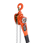 VEVOR Manual Lever Chain Hoist, 3/4T 750KG Capacity Heavy Duty Come Along, 6M Lift G80 Alloy Steel Chain With Dual Pawl Mechanical Brake, 360° Rotating Hooks, for Warehouse Construction Garage