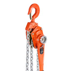 VEVOR Manual Lever Chain Hoist, 6T 6000KG Capacity Heavy Duty Come Along, 6M Lift G80 Alloy Steel Chain With Dual Pawl Mechanical Brake, 360° Rotating Hooks, for Warehouse Construction Garage