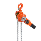 VEVOR Manual Lever Chain Hoist, 3/4T 750KG Capacity Heavy Duty Come Along, 1.5M Lift G80 Alloy Steel Chain With Dual Pawl Mechanical Brake, 360° Rotating Hooks, for Warehouse Construction Garage