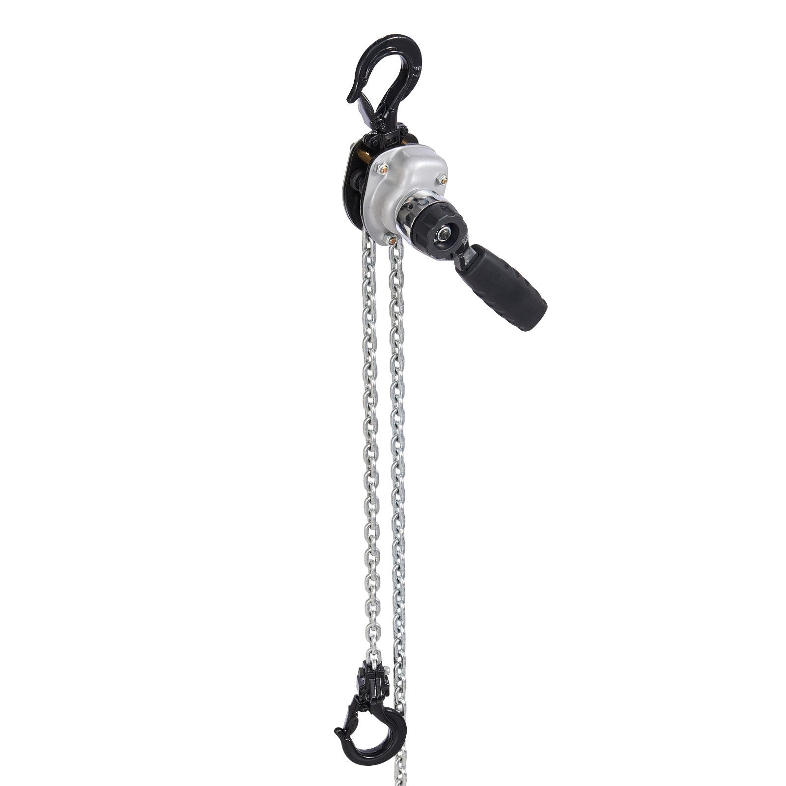 VEVOR Manual Lever Chain Hoist, 1/2T 500KG Capacity Heavy Duty Come Along, 6M Lift G80 Alloy Steel Chain With Dual Pawl Mechanical Brake, 360° Rotating Hooks, for Warehouse Construction Garage