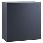 VEVOR Metal Locker for Employees, 9 Doors Storage Cabinet with Card Slot, Employee Lockers with Keys, 66lbs Loading Capacity office Storage Lockers for Office, Home, School, Gym, Black
