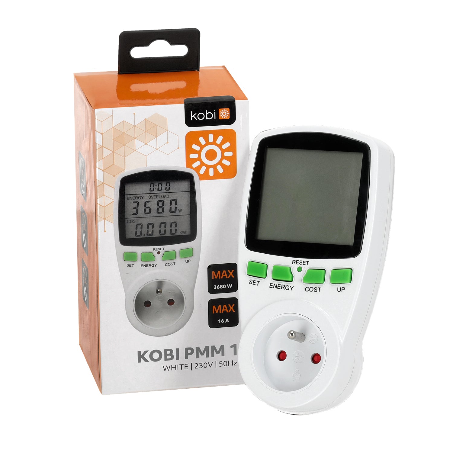 Power meter KOBI PMM 1 white Kobi