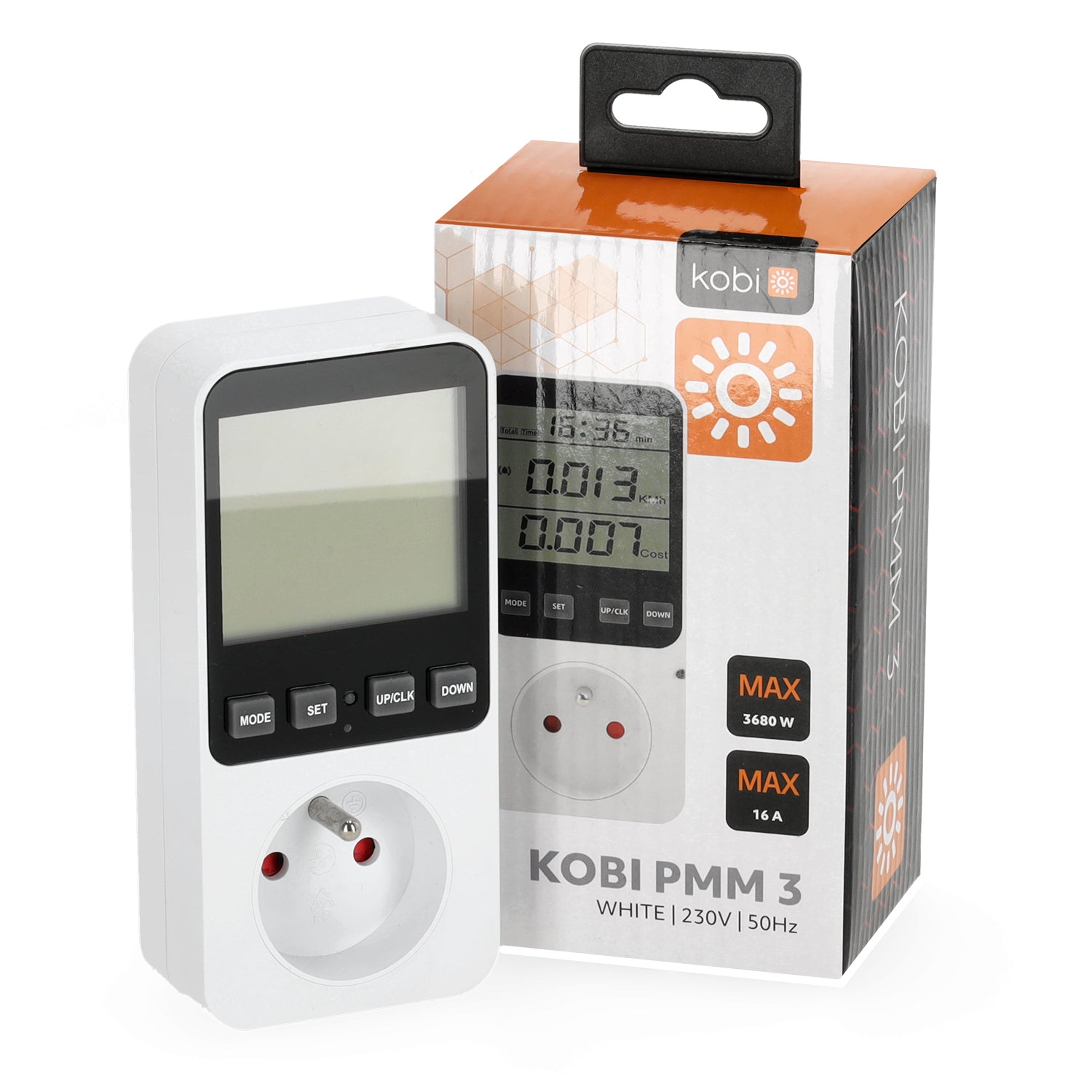 Power meter KOBI PMM 3 white Kobi